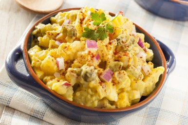 Homemade Yellow Potato Salad