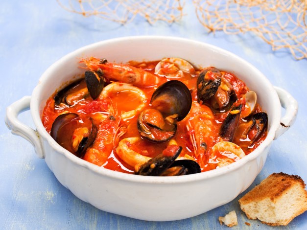 rustic italian seafood soup