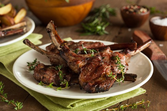 Organic Grilled Lamb Chops