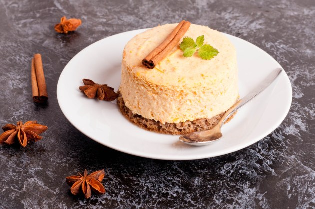 Mini Pumpkin Cheesecakes