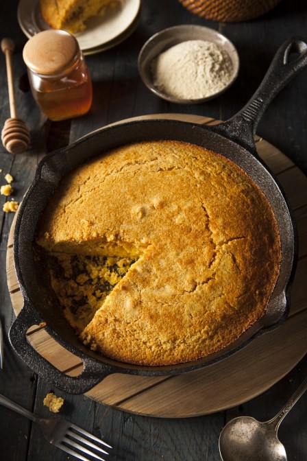 Homemade Southern Style Cornbread