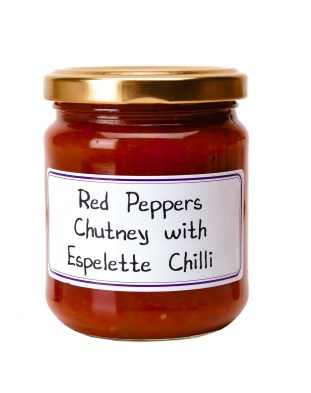 PF105 Red Pepper Chutney w Espelette Chili